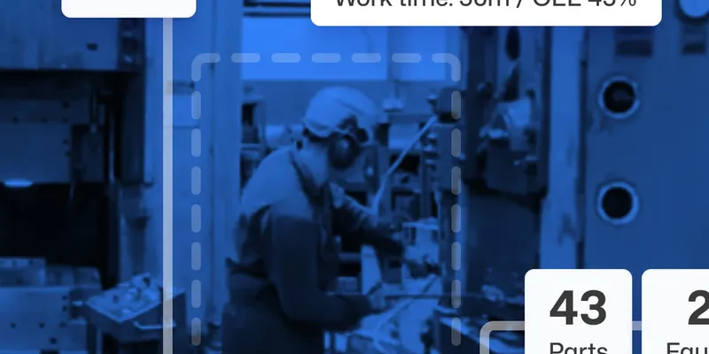 DataQI Insights monitoring a connected manufacturing production line
